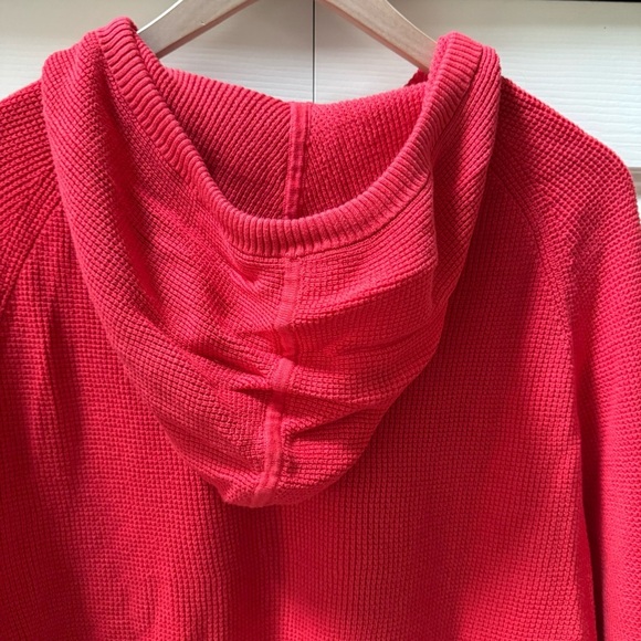 Lauren Ralph Lauren Black Label Hooded Waffle Knit Sweater - Picture 5 of 13